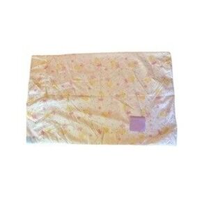 Vintage Fairy Ballerina Kids Pillowcase Pink Yellow Stars Flowers 31x20